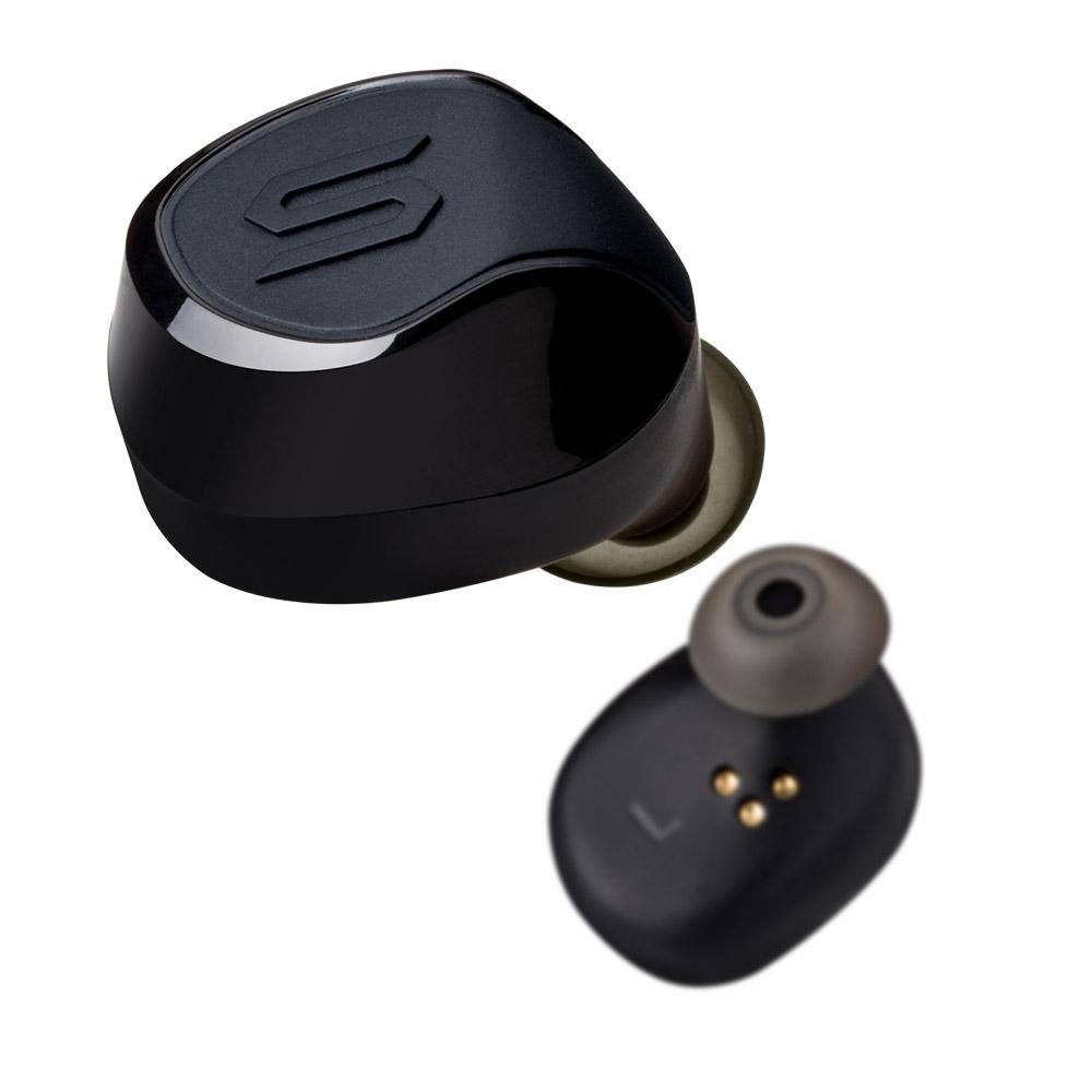 SOUL Electronics X-Shock Absolute True Wireless Earphones. Bluetooth  Waterproof Earbuds. in Ear Headset with Mic and Charging Box. for iPhone  iPad And